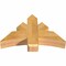 Ekena Millwork Alberta Rough Sawn Timber Gable Bracket, Western Red Cedar, 36"W x 23"H x 6"D x 6"F, 15/12 Pitch GBW036X23X0606ALB00RWR - alternate 3